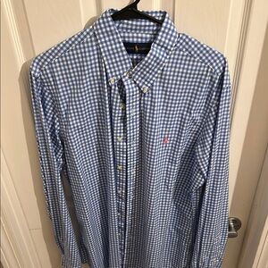 Ralph Lauren Blue Casual Button Down Shirt